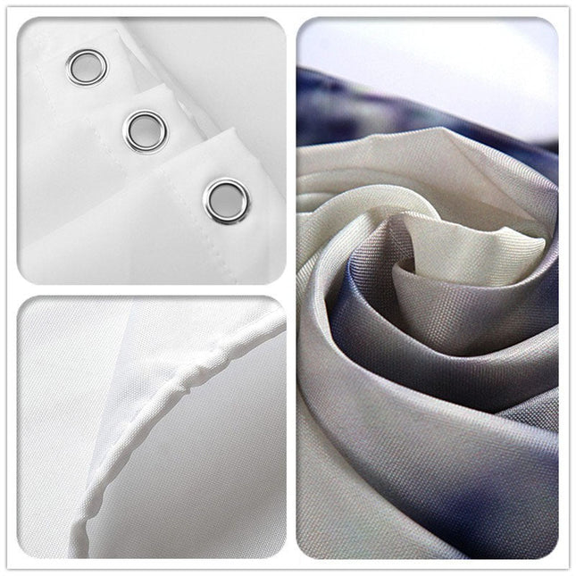 Sprchový závěs s kresbou farmy