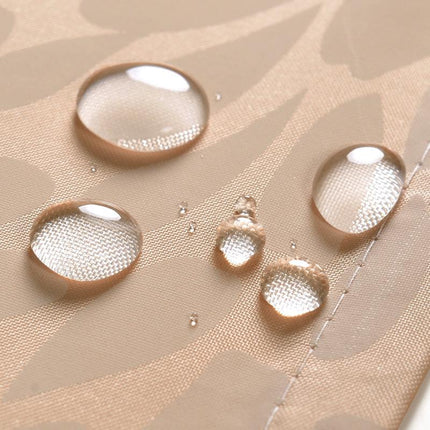 Sprchový závěs v krémové barvě