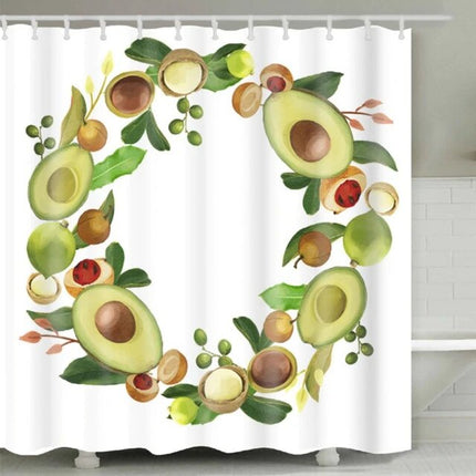 Sprchový závěs s motivem avokáda