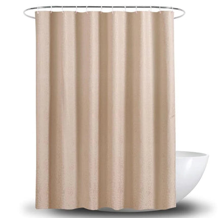 Sprchový závěs v krémové barvě