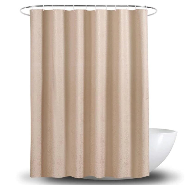 Sprchový závěs v krémové barvě