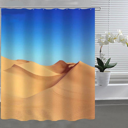 Sprchový závěs s motivem pouště a dun
