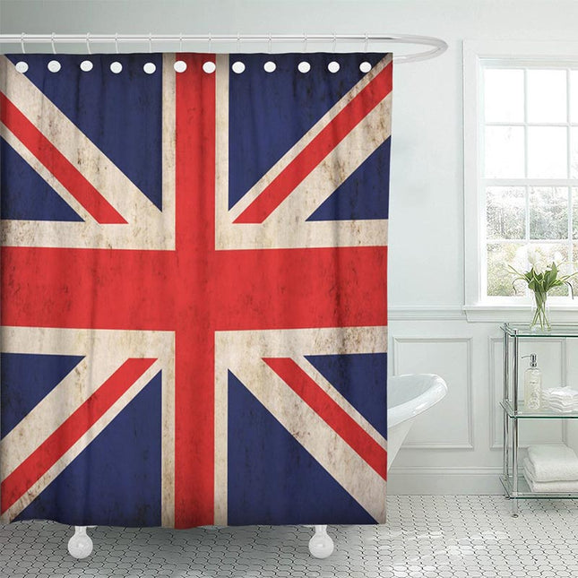 Sprchový závěs s britskou vlajkou Union Jack