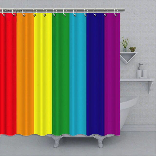Duhový sprchový závěs LGBT Pride