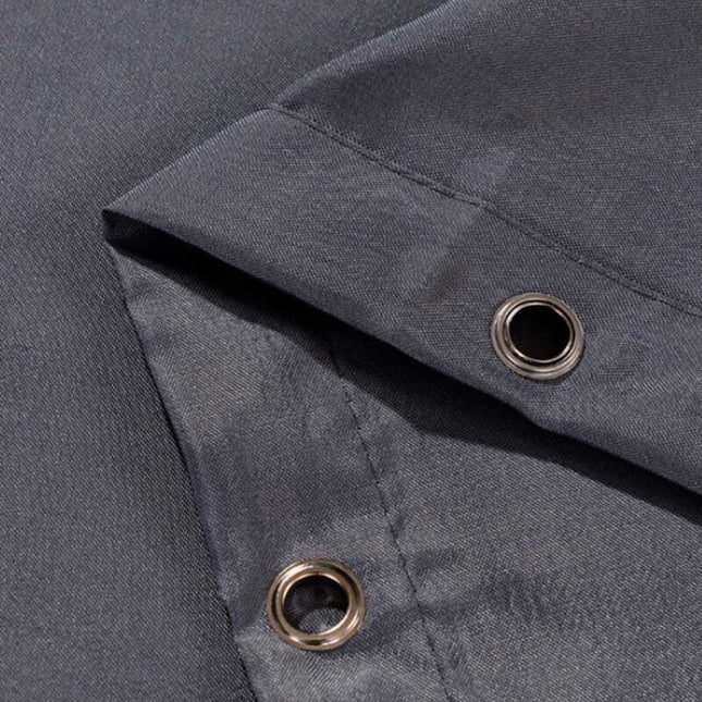 Tmavě šedý sprchový závěs