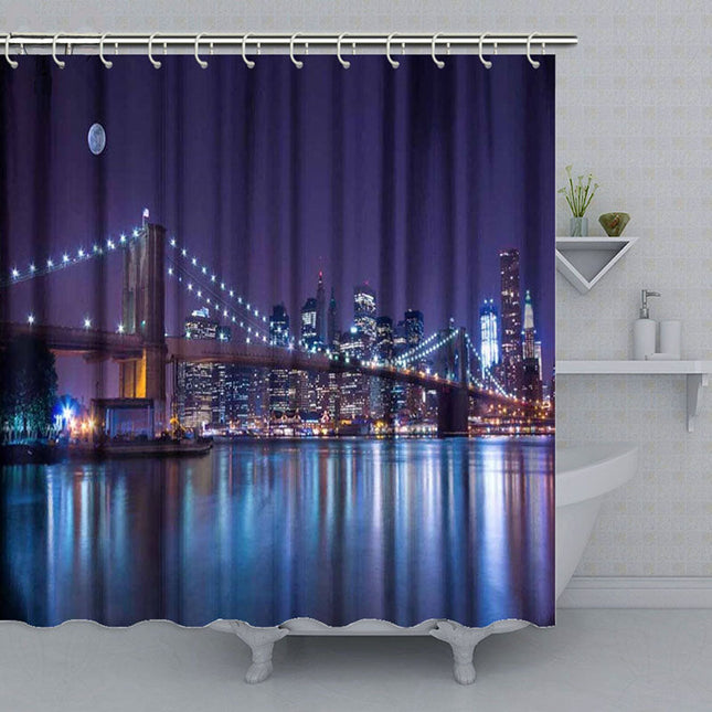Sprchový závěs s motivem New Yorku