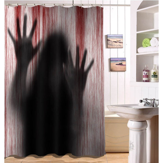Hororový sprchový závěs inspirovaný Psycho