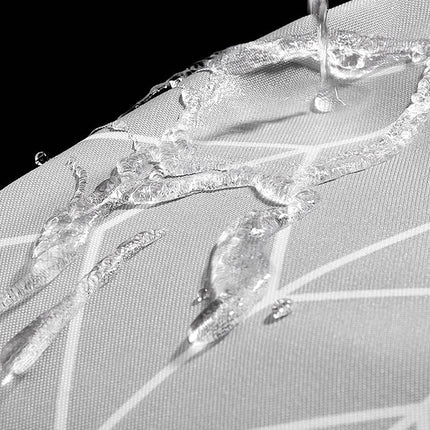 Šedý designový sprchový závěs vzor