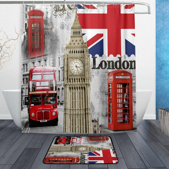 Sprchový závěs s motivem Londýna Anglie