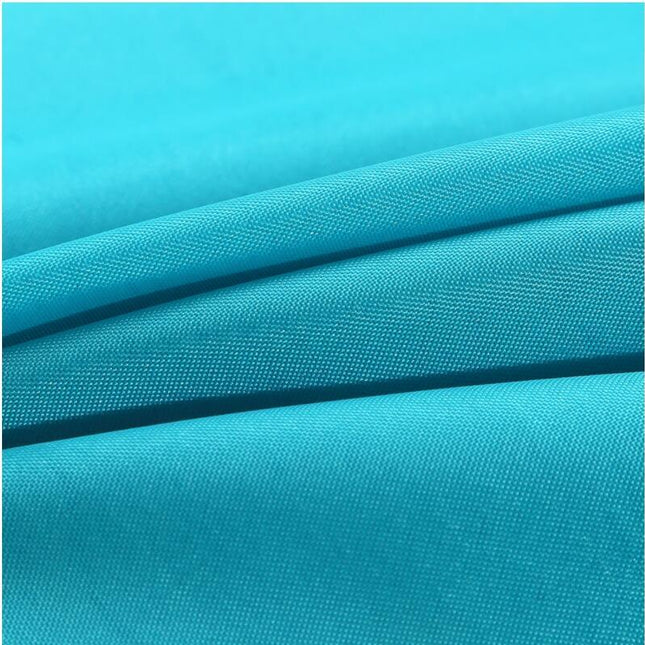 Tyrkysově modrý sprchový závěs