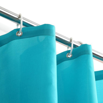 Tyrkysově modrý sprchový závěs