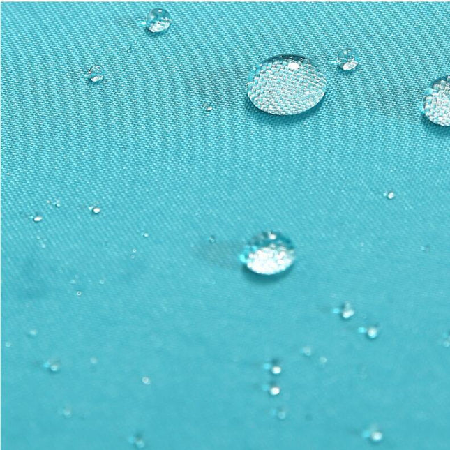 Tyrkysově modrý sprchový závěs