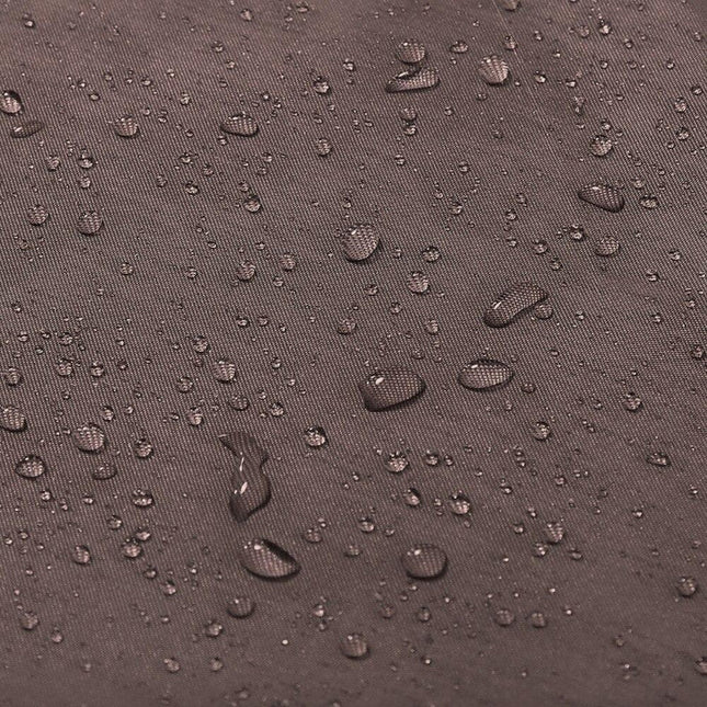 Jednobarevný hnědý sprchový závěs