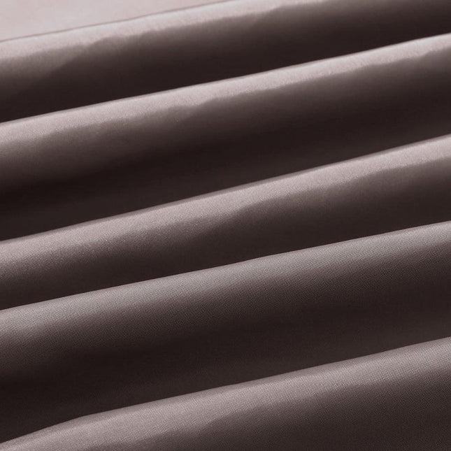 Jednobarevný hnědý sprchový závěs