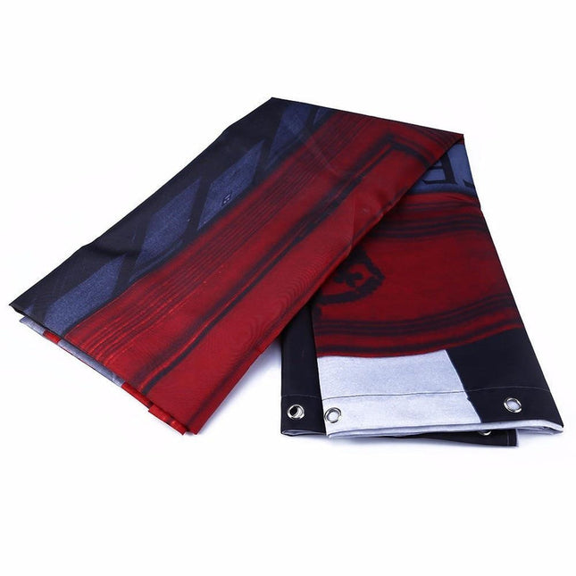 Závěs s červenou londýnskou budkou