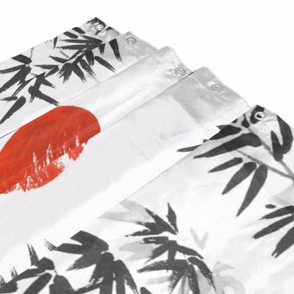 Sprchový závěs s japonským motivem tuše