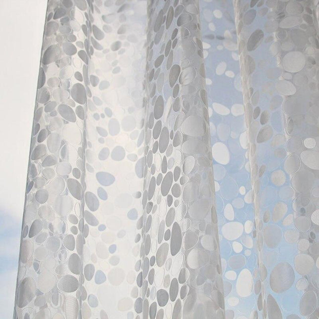 Průhledný PVC sprchový závěs