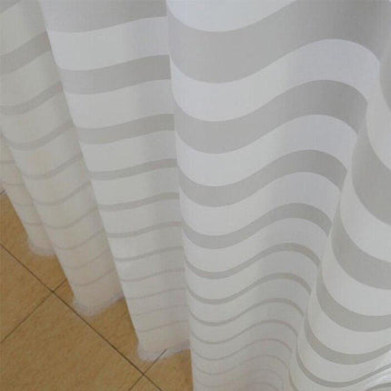 Designový pruhovaný sprchový závěs do vany