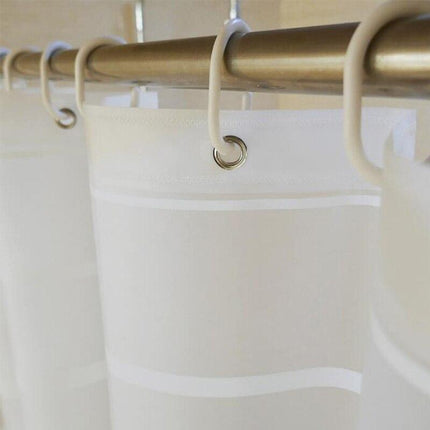 Designový pruhovaný sprchový závěs do vany