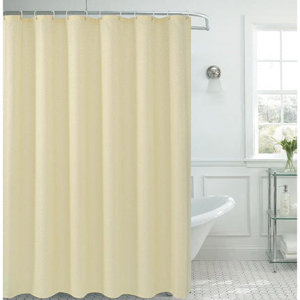 Levný textilní sprchový závěs do koupelny