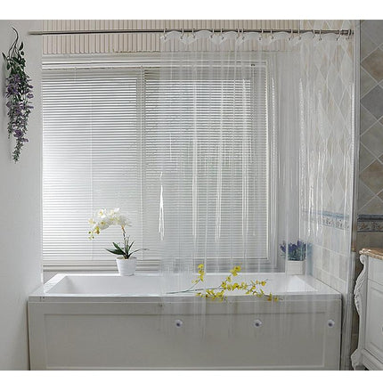 Průsvitný sprchový závěs do koupelny